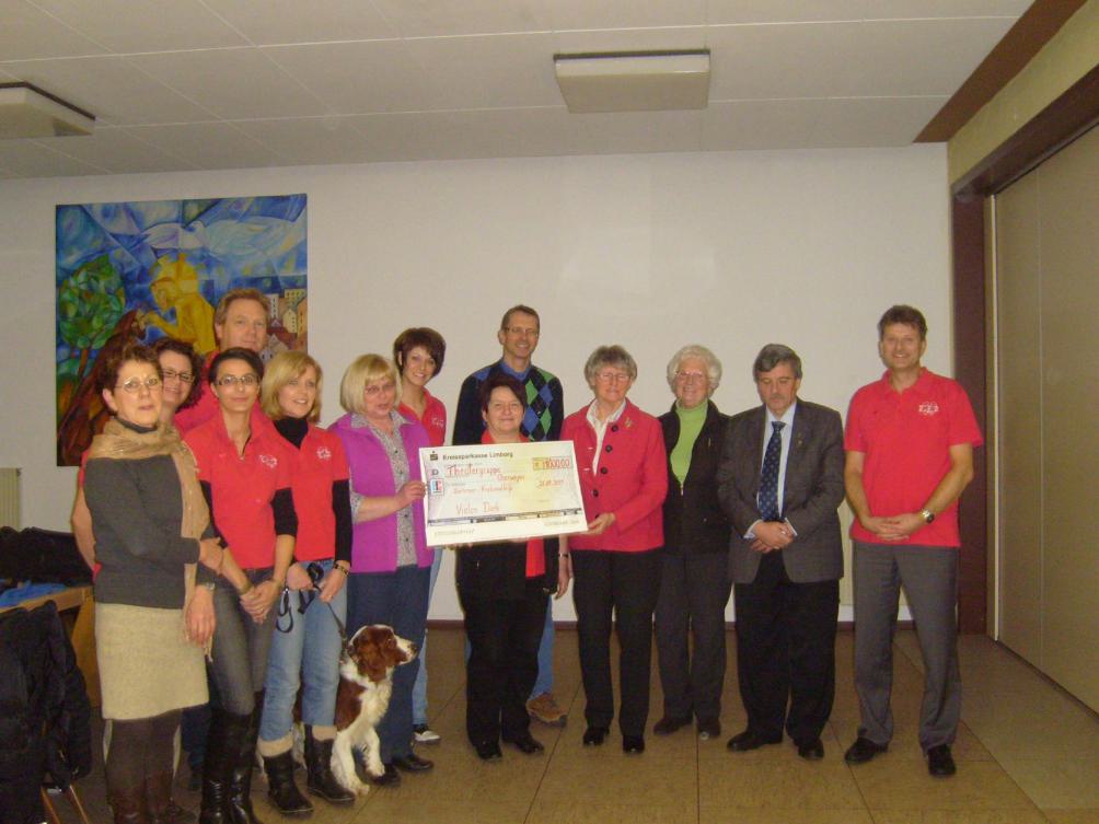 Spendenübergabe 2011